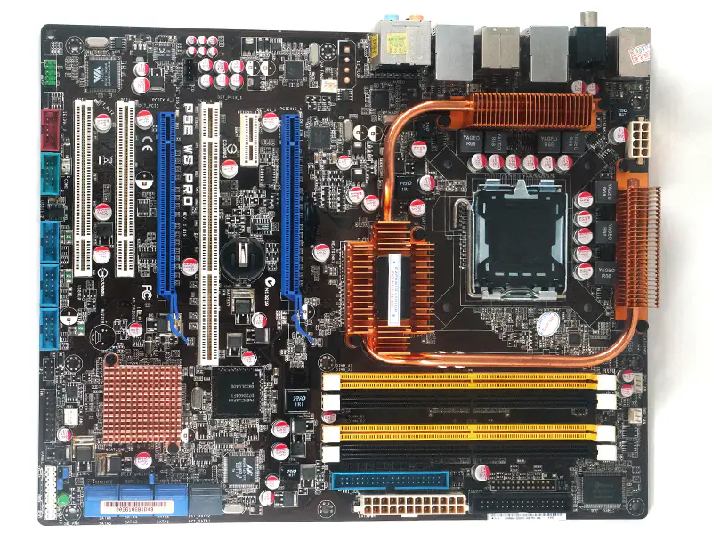 Asus P5E WS PRO LGA 775 server moederbord
